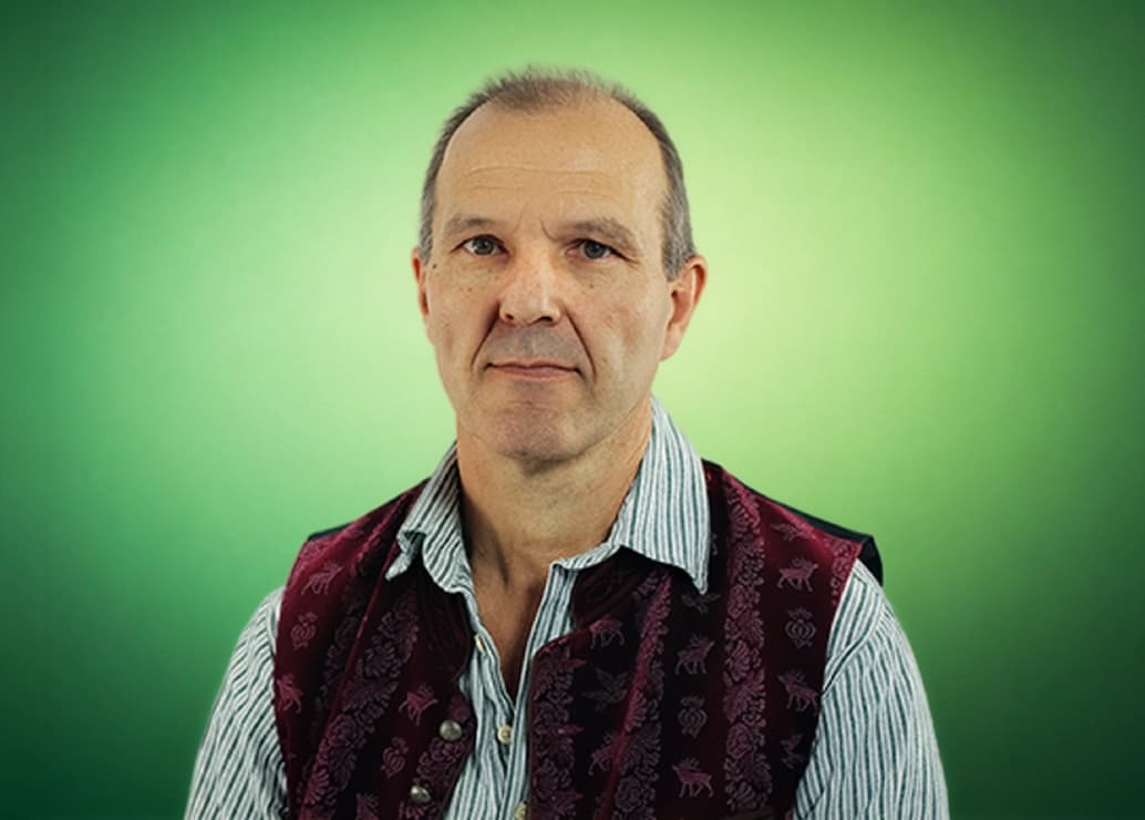 Hans Kirchhofer, Werkstattleiter der Öllerer-Harmonikabau